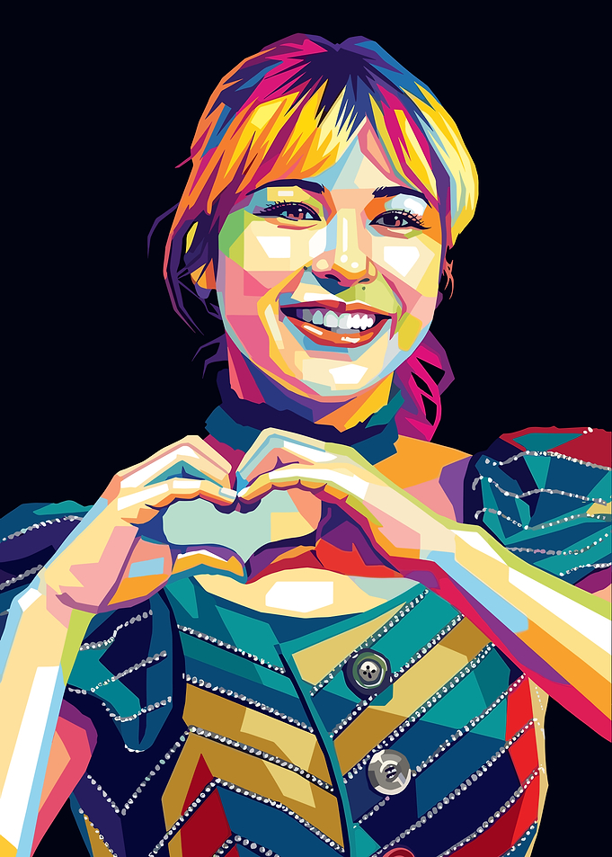 Alysa Liu Pop Art Portrait
