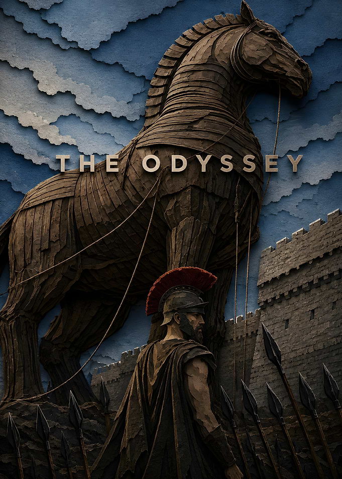 The Odyssey Trojan Horse Poster