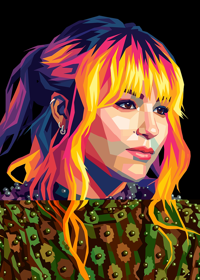 Alysa Liu Pop Art Portrait