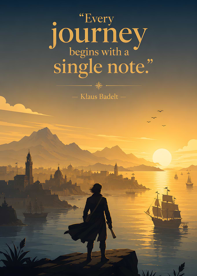 Journey Begins with a Single Note