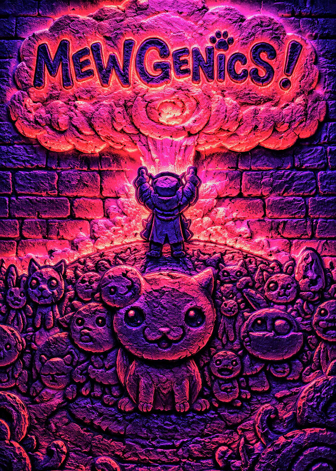 MewGenics! Cat Explosion Art