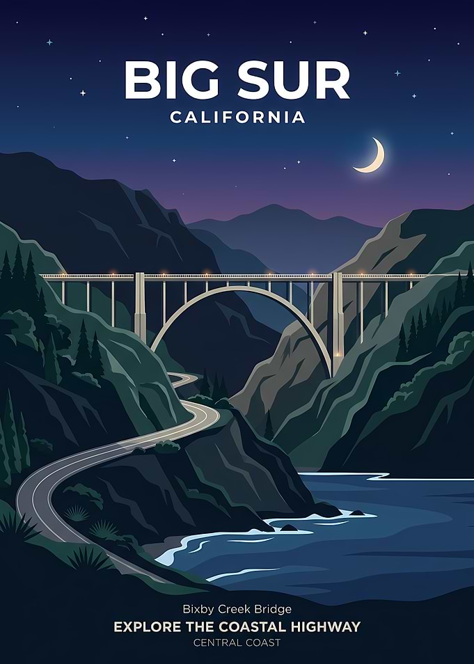 Big Sur California Coastal Highway