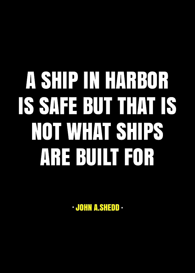 Inspirational Ship Quote