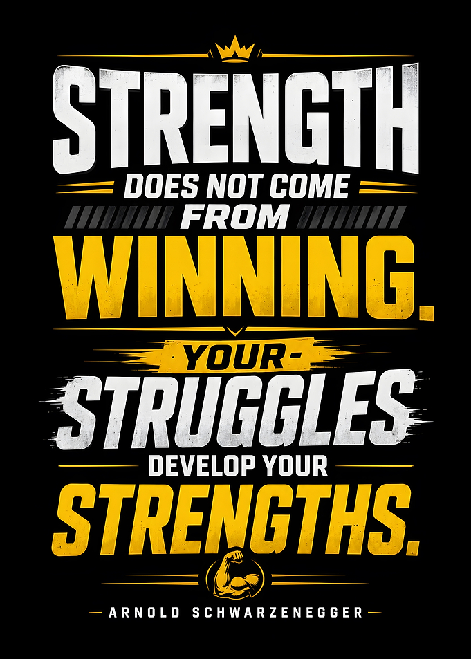 Arnold Schwarzenegger Strength Quote