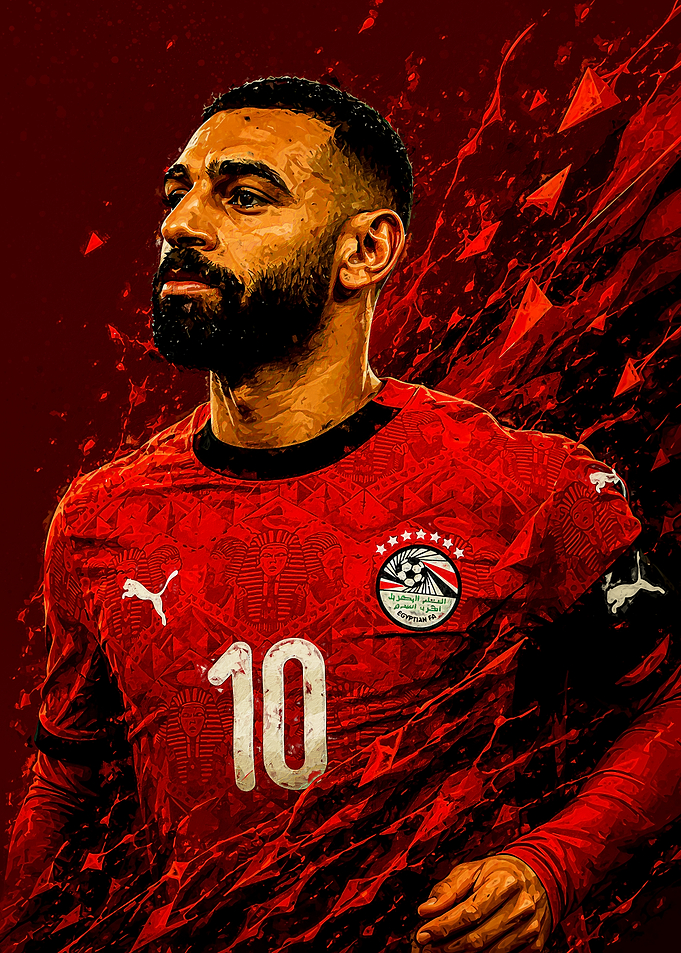 Mohamed Salah Egypt Soccer Jersey