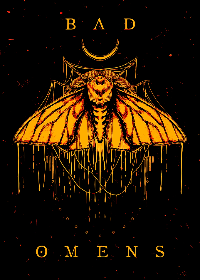 Bad Omens Moth Poster