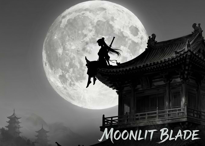 Moonlit Blade Anime Art
