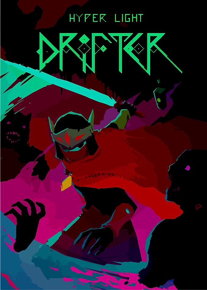 Hyper Light Drifter Game Art