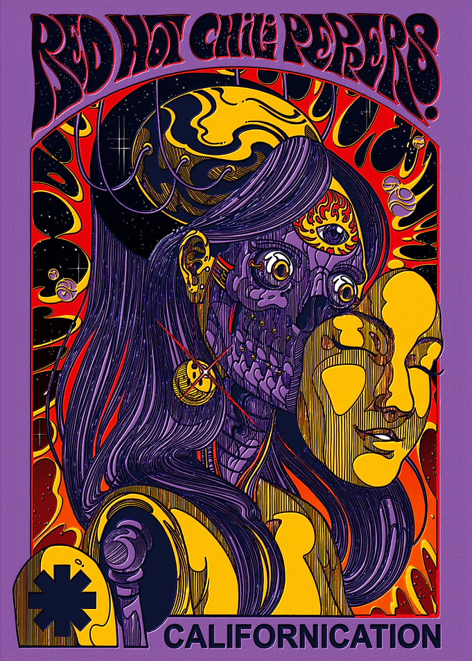 Red Hot Chili Peppers Californication Poster
