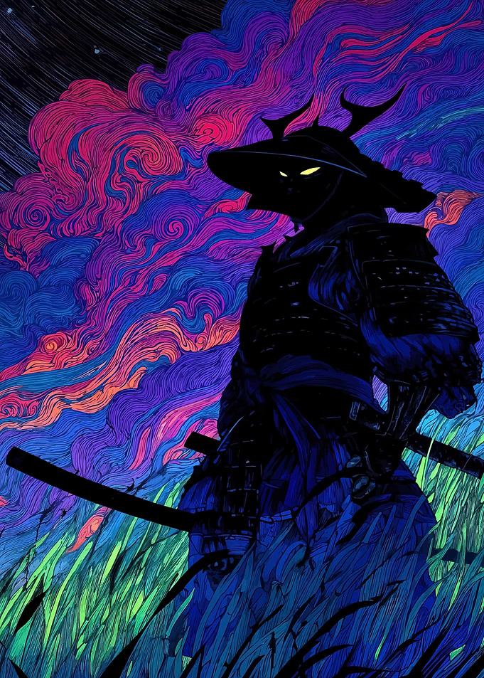 Samurai in a Cosmic Landscape