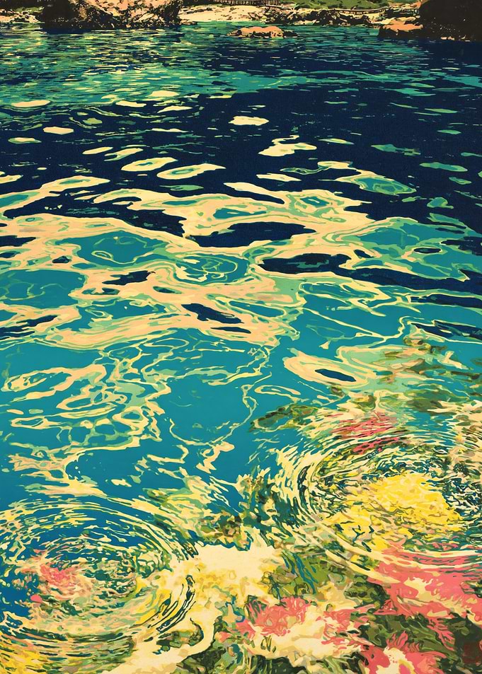 Abstract Water Reflections