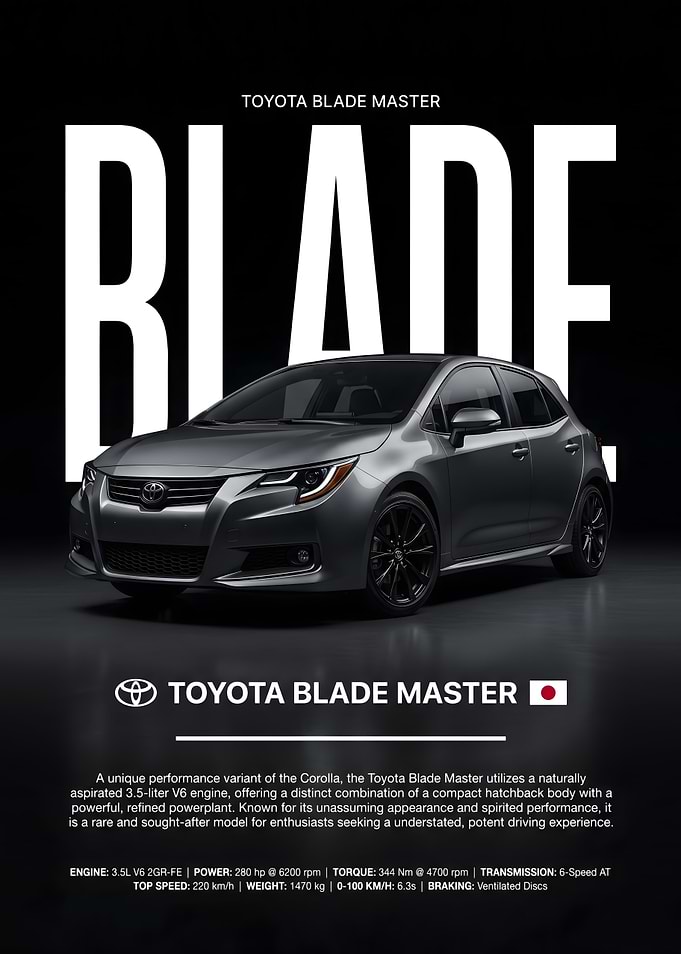 Toyota Blade Master Car