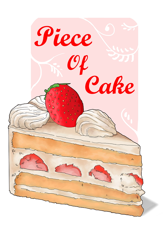 Piece of Cake with Strawberry