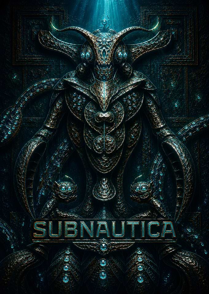 Subnautica Alien Creature Art