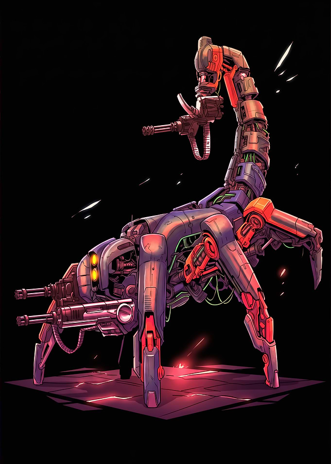 Mechanical Scorpion Robot
