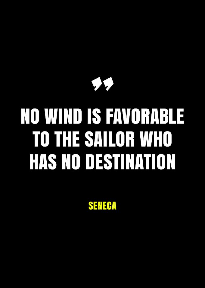 Seneca Quote About Destination