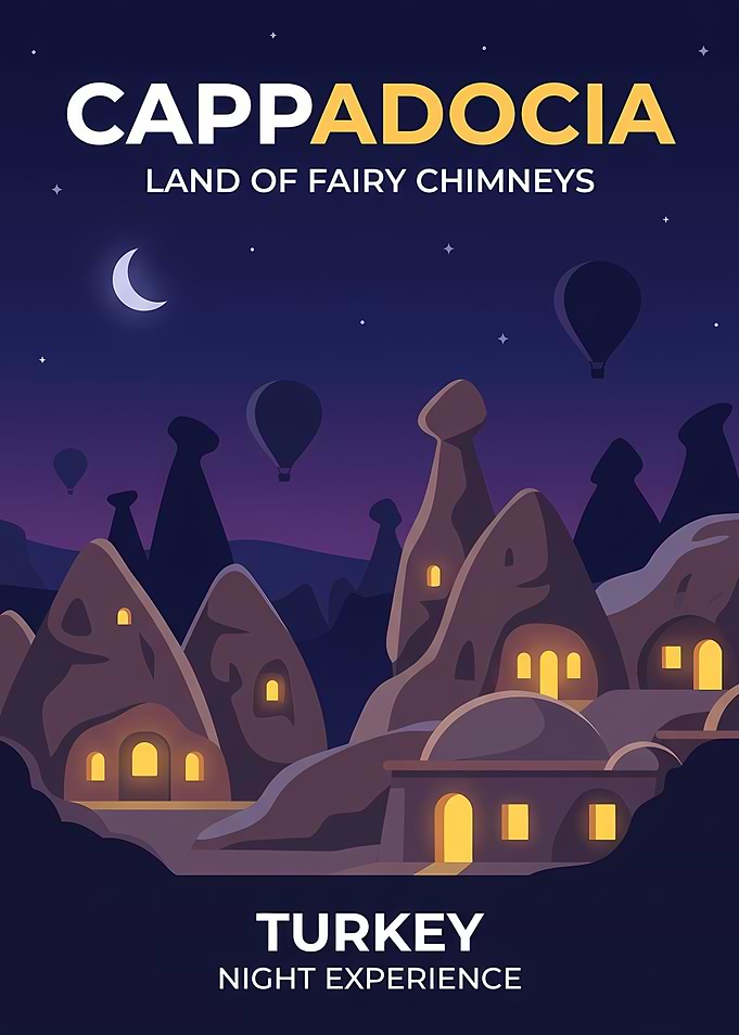 Cappadocia Night Experience Poster