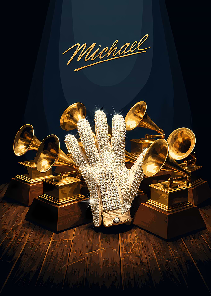 Michael Jackson's Grammy Awards and Glove