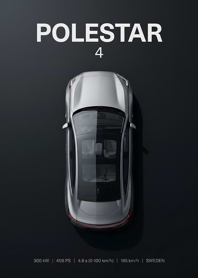 Polestar 4 Top View