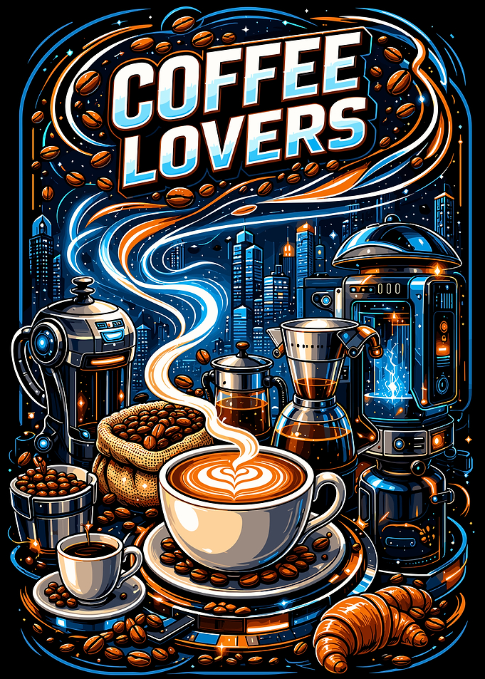 Coffee Lovers Cityscape
