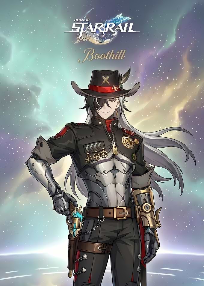 Honkai Star Rail Boothill Character Art