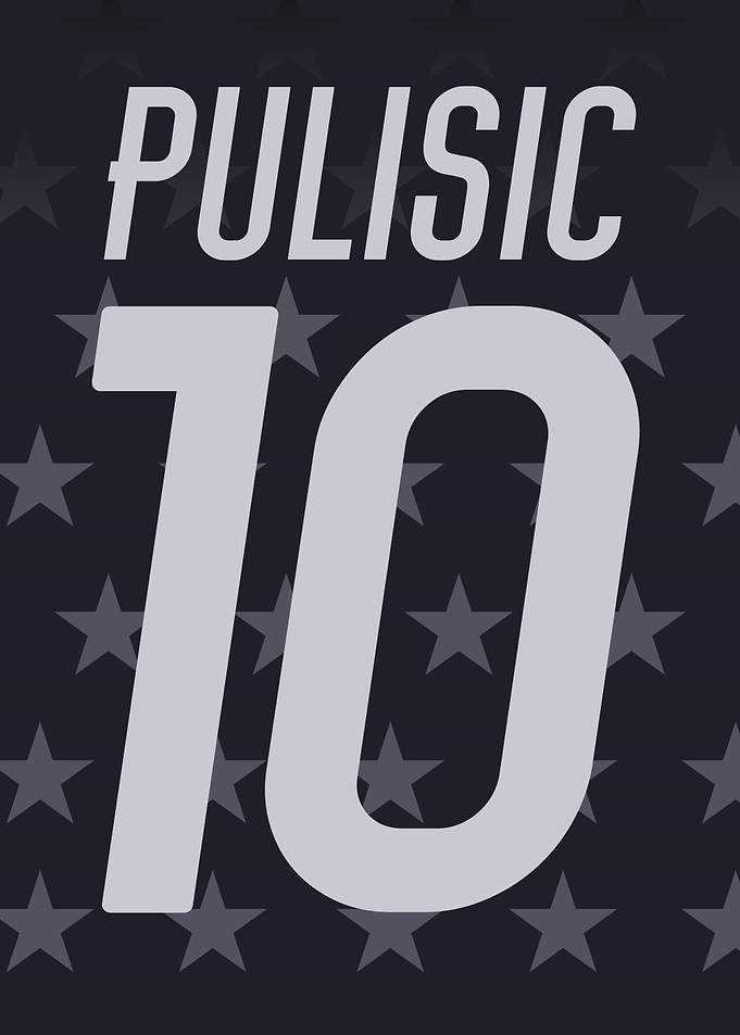 Pulisic 10 USA Soccer Jersey