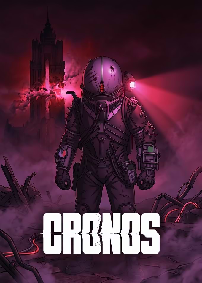 Cronos Astronaut in Ruined Landscape