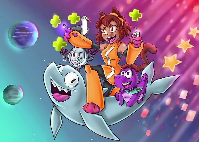 Gameoverse gaming art