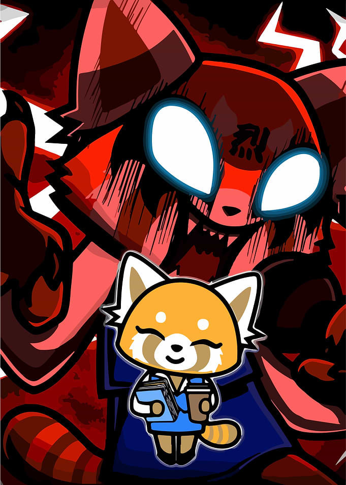 Aggretsuko's Dual Nature