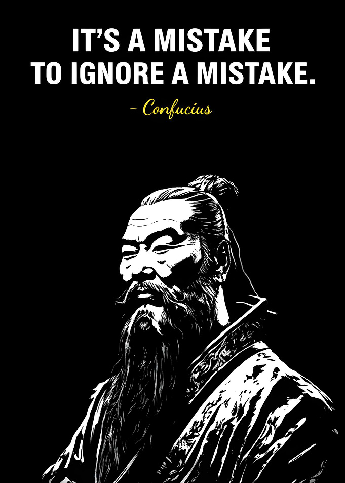 Confucius Quote on Mistake