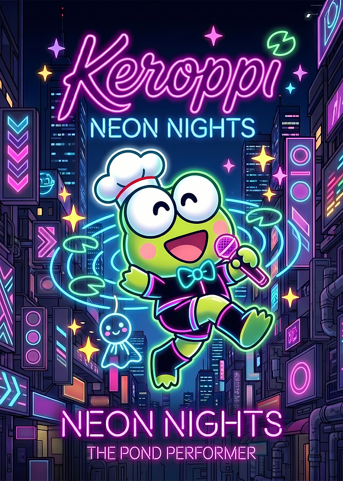 Keroppi Neon Nights Performer