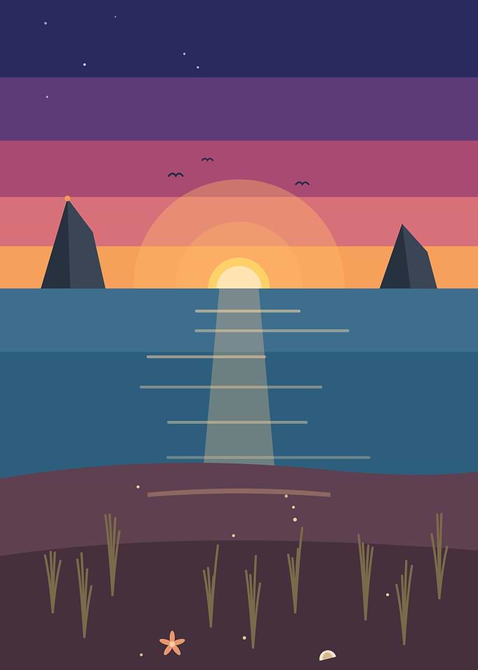 Shoreline Twilight