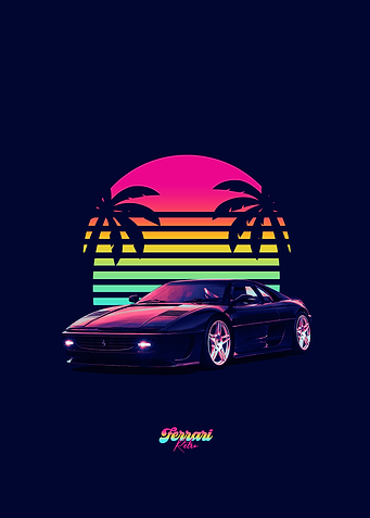 Retro Ferrari
