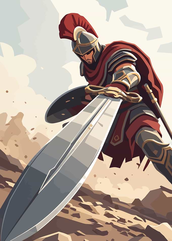 Roman Soldier with Sword