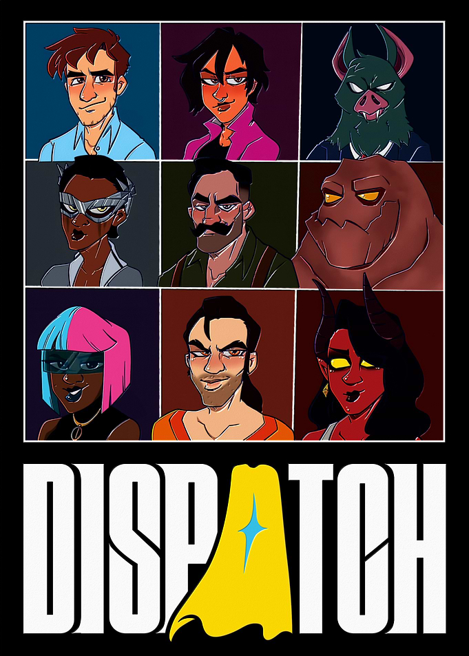 Dispatch Characters Montage