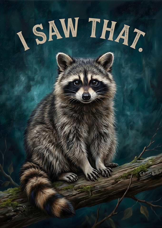 I Saw That Raccoon