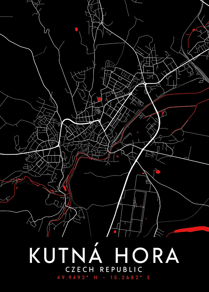 Kutná Hora Dark Map