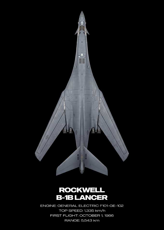 Rockwell B-1B Lancer Bomber