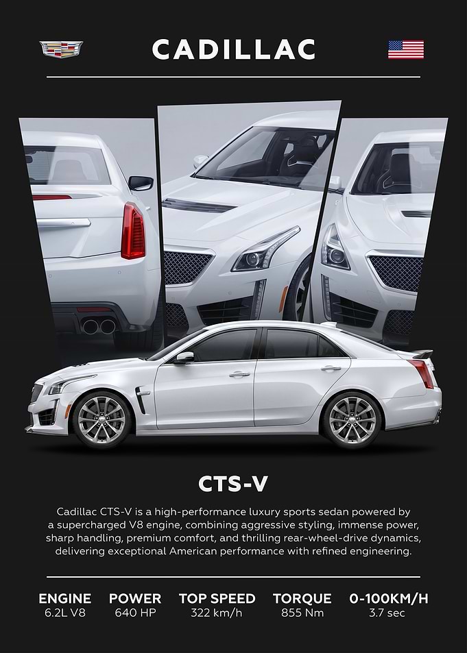 Cadillac CTS-V Sports Car