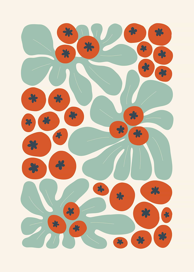 Abstract Floral Pattern