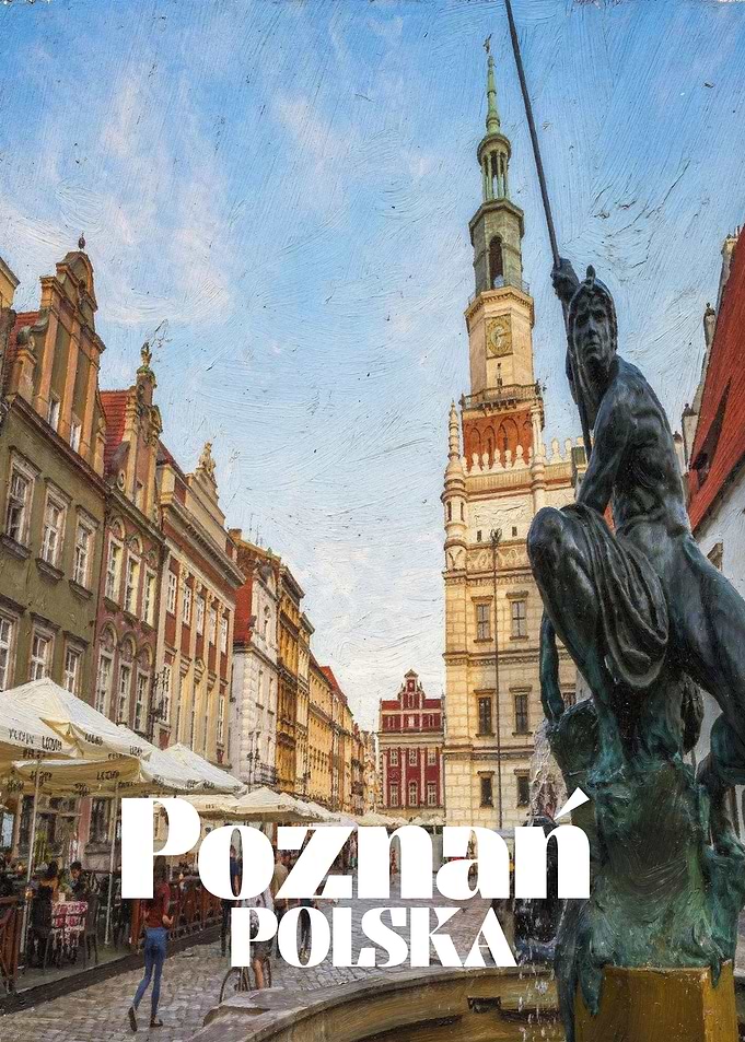 Poznan, Poland Cityscape Painting