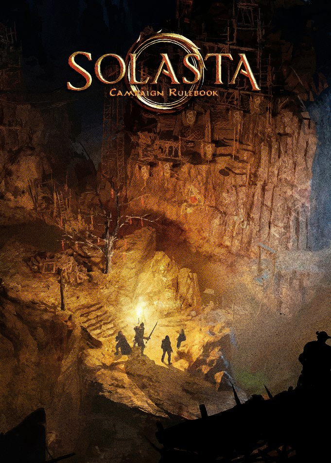 Solasta Campaign Rulebook Cover Art
