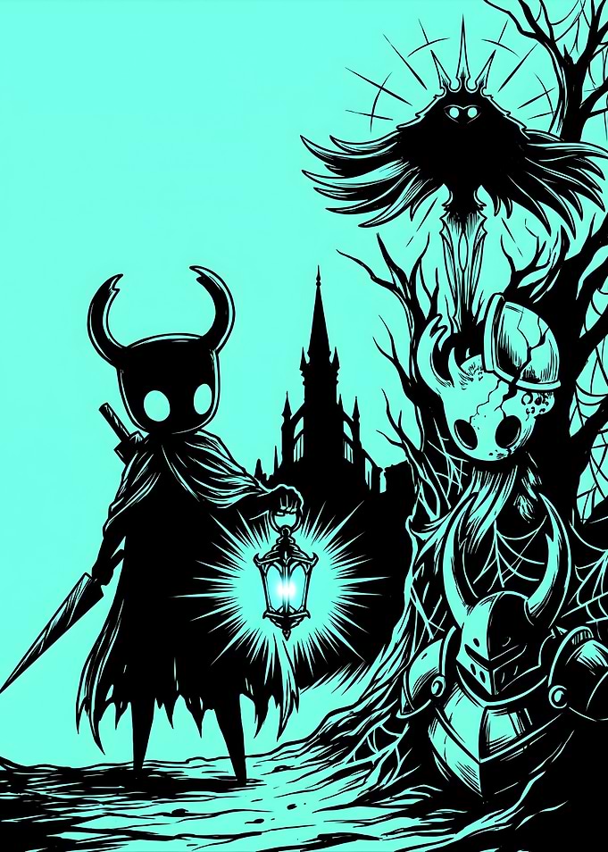 Hollow Knight Characters and Castle