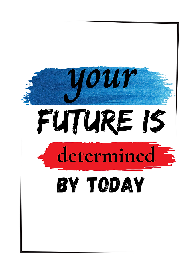 Your Future Is Determined By Today