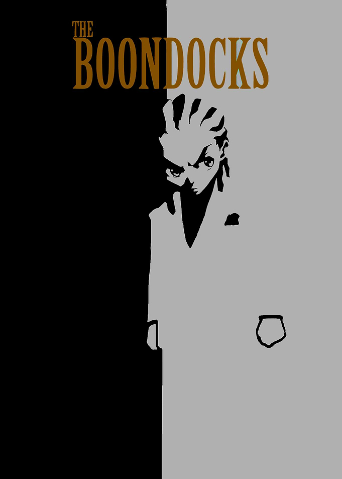 The Boondocks Huey Freeman Minimalist Poster