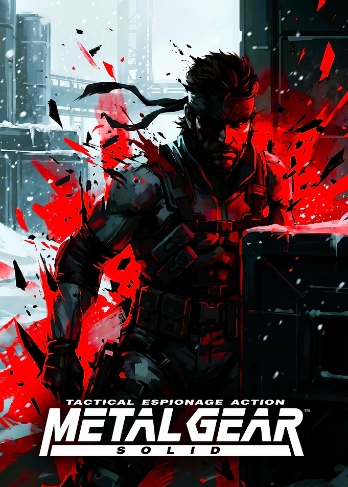 Metal Gear Solid Snake in Snow
