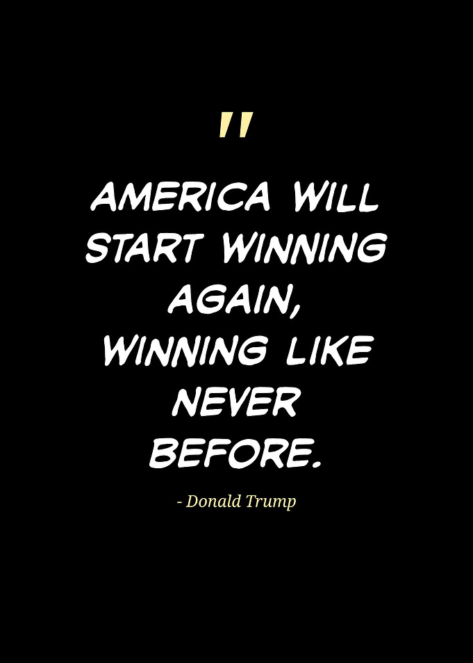 Donald Trump Quote on Winning