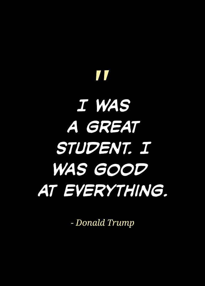 Donald Trump Quote Poster