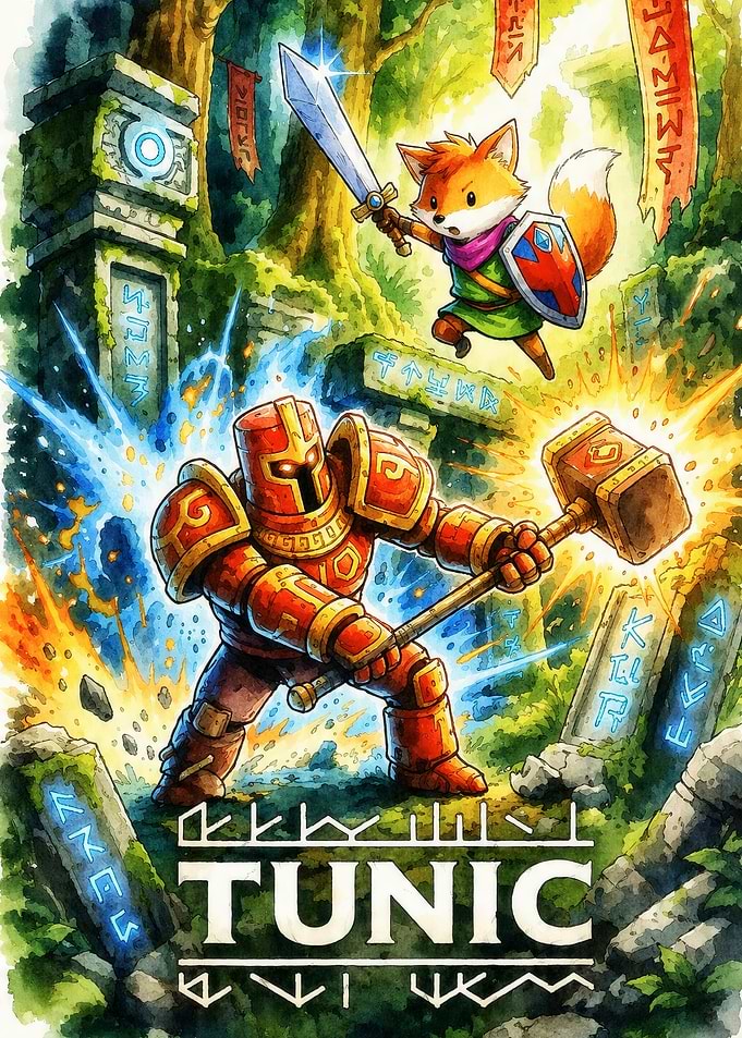 Tunic Game Art