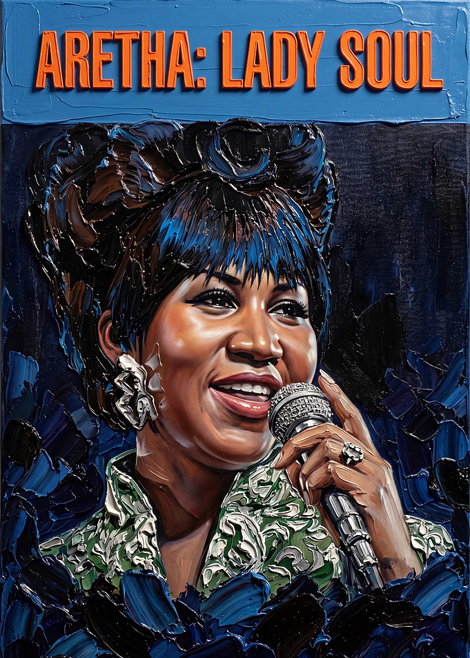Lady Soul Album Cover Art Painting